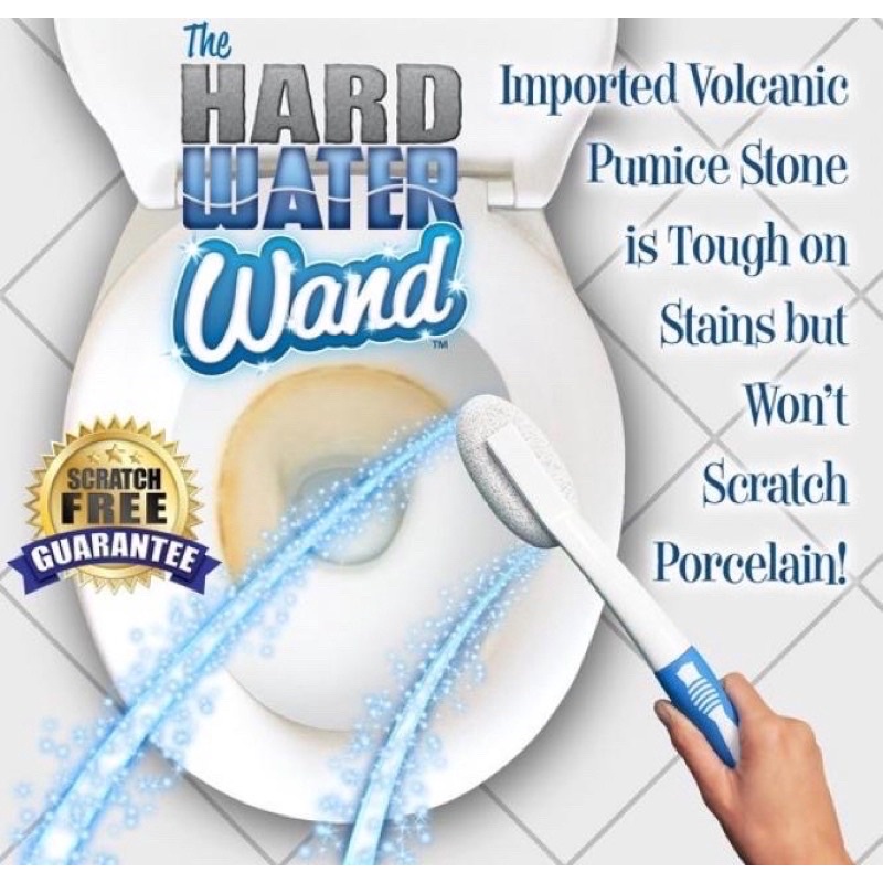 The cheapest!! Send kerry Hard water wand toilet brush, toilet