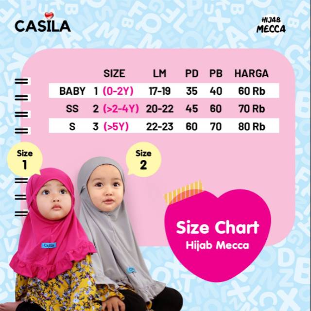 Mecca Khimar By Casila Baby Shopee Singapore
