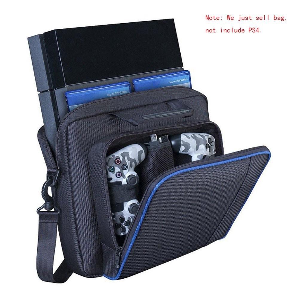 Travel Storage Carry Case Protective Shoulder Bag Handbag for PS 4 and PS 4 Slim