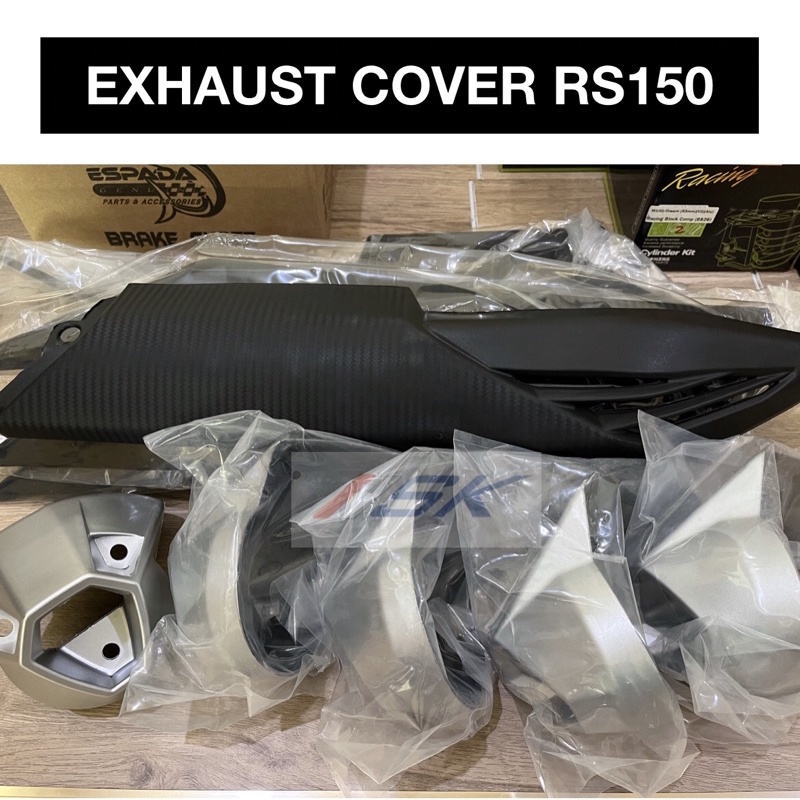 Exhaust Cover RS150/Ekzos Cover RS150 EKZOS RS150 PIPE COVER CAP