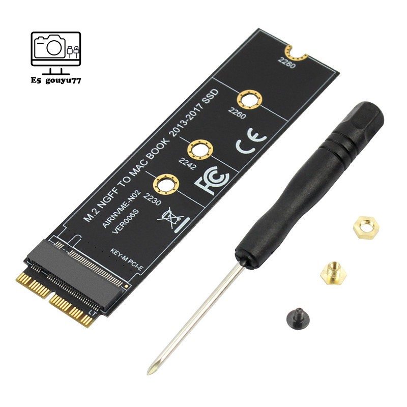 M 2 Nvme Ssd Convert Adapter Card For Macbook Air Pro Retina Ssd Kit Shopee Singapore