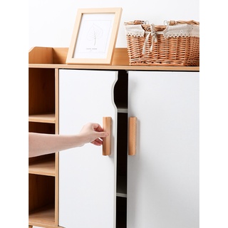 800/1000mm Long Solid wood handle  cabinet handle drawer knob Wardrobe handle Furniture Handle Drawer Pulls #2