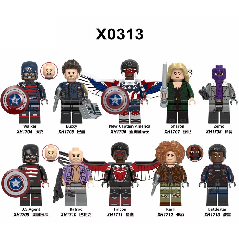 falcon and the winter soldier lego set