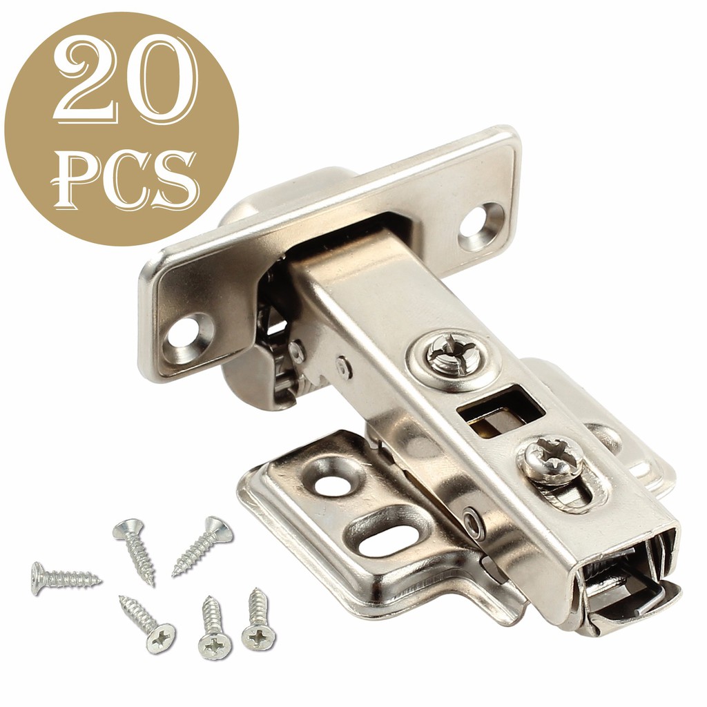 Ready Stock 20x Soft Close Kitchen Cabinet Door Hinge Hydraulic