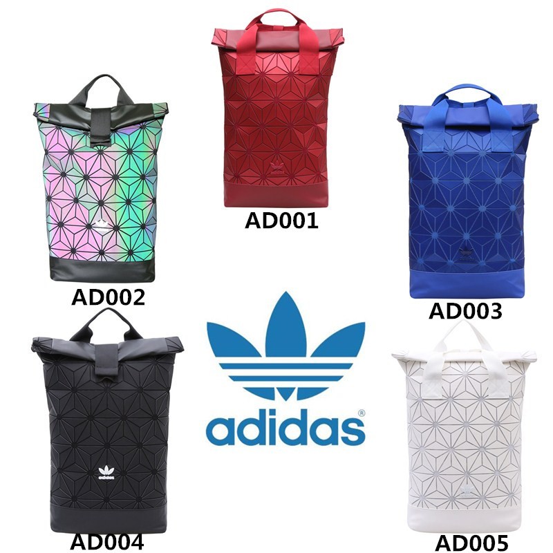 adidas 3d mesh roll top backpack