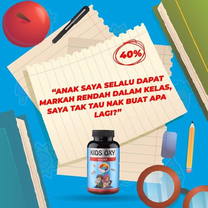 Kids Oxy Boost Hfocus Vitamin Minda Kanak Kanak Shopee Singapore