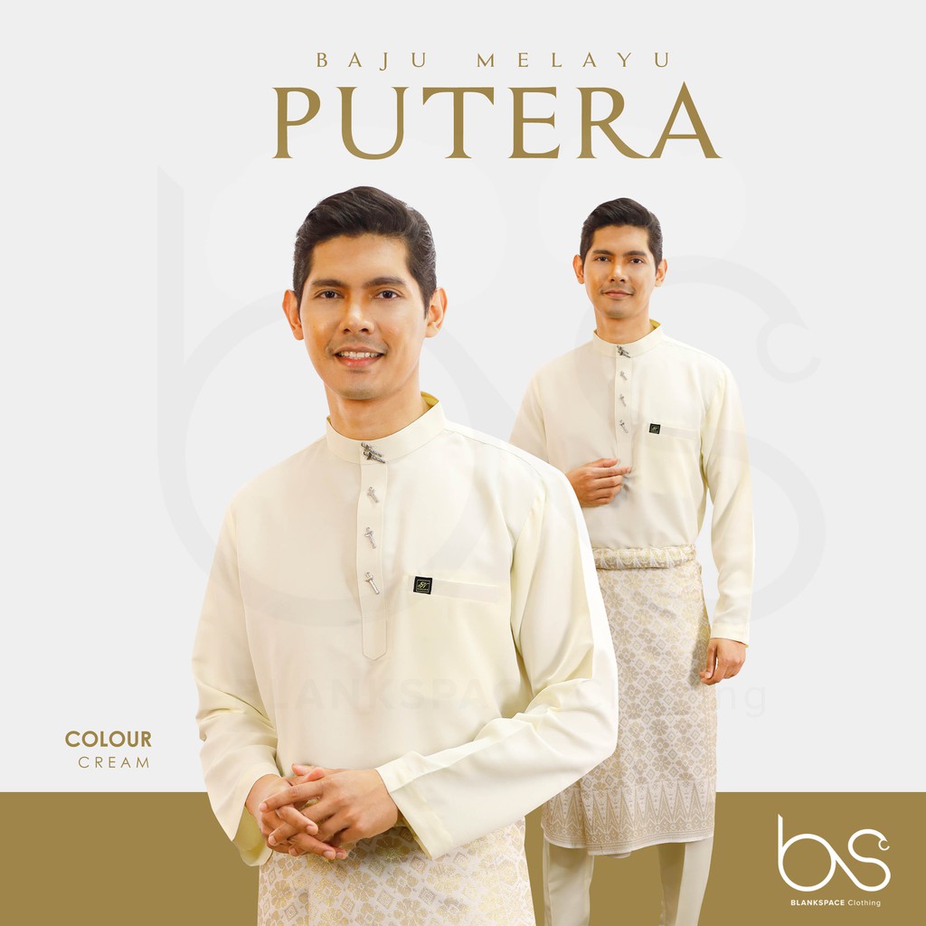 Shop Malaysia Cream Colour Baju Melayu Putera Slim Fit 15 Colour Ready Stock Baju Melayu Raya 2020 Baju Melayu Lelaki Shopee Singapore