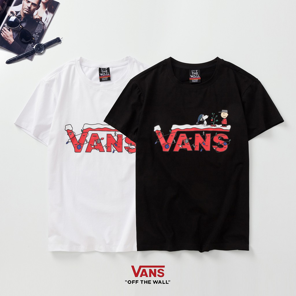 vans snoopy t shirt