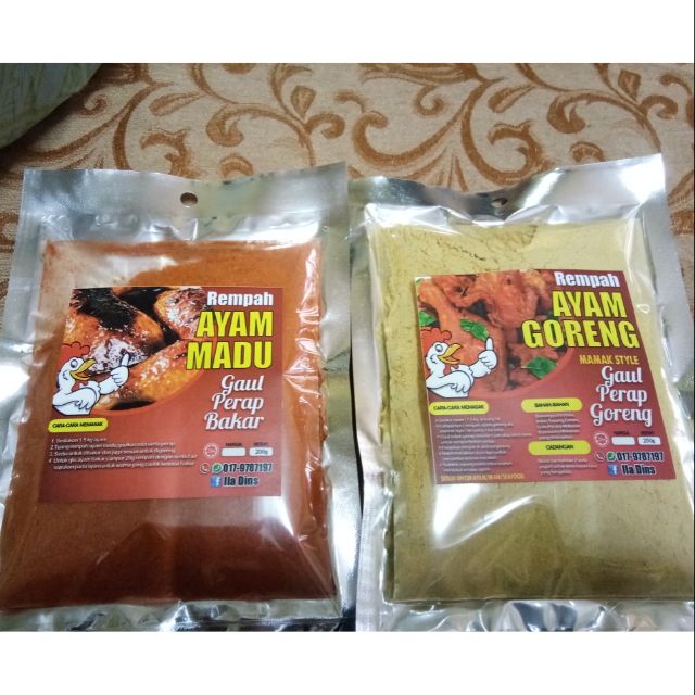 Shop Malaysia Hot Item Rempah Ayam Madu Ready Stock Shopee Singapore