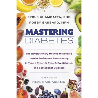 Mastering Diabetes by Cyrus Khambatta PhD in English B5 Book Paper for Health