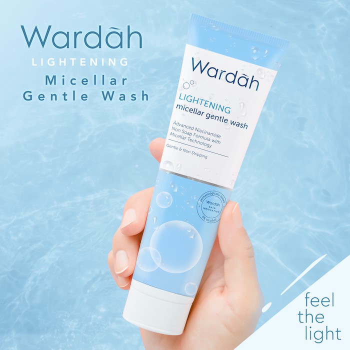 lightening gentle wash wardah