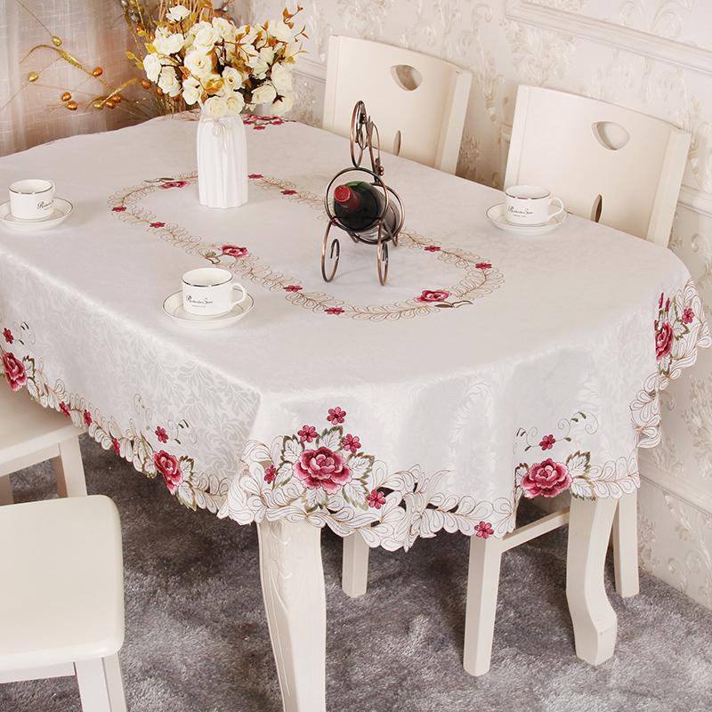 Small Round Long Oval Tablecloth Fabric Table Cloth