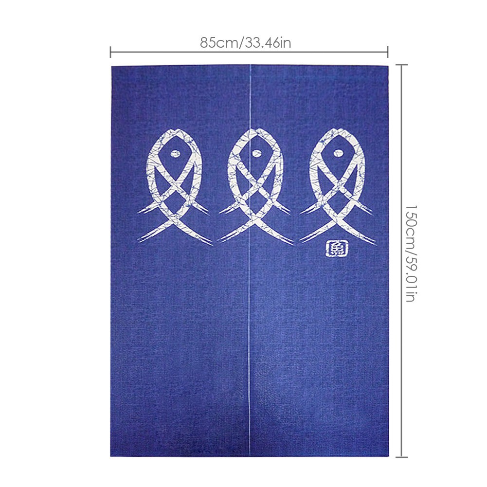 85 150 Cm Hanging Curtain Japanese Style Doorway One Piece Curtain