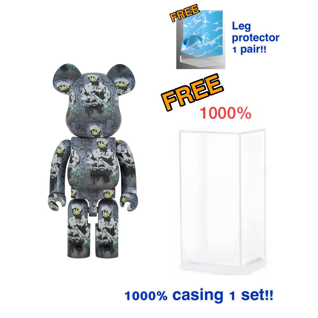 即日発送 Be Rbrick 1000 Cop Riot キューブリック ベアブリック Absmaterials Com