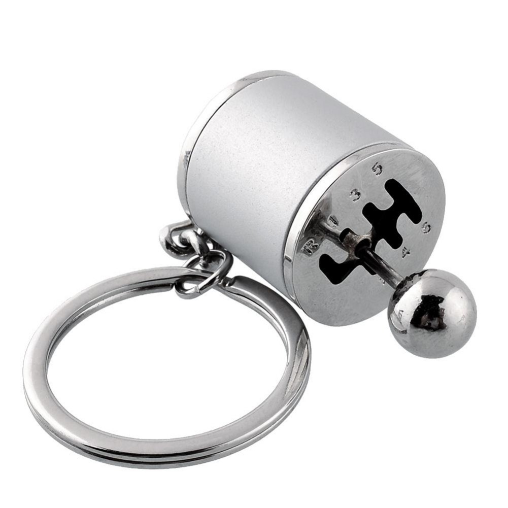 fidget gear shift keychain