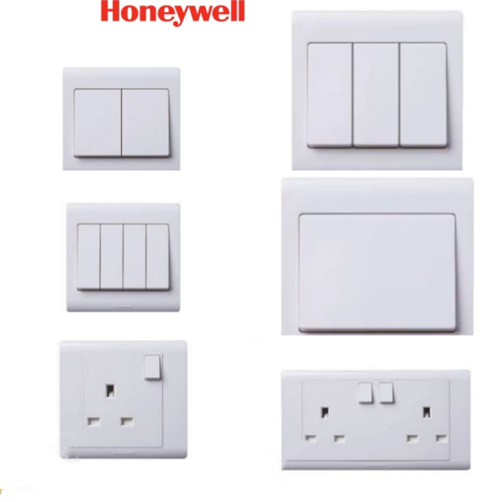 Honeywell wall Mount switch /socket White Shopee Singapore