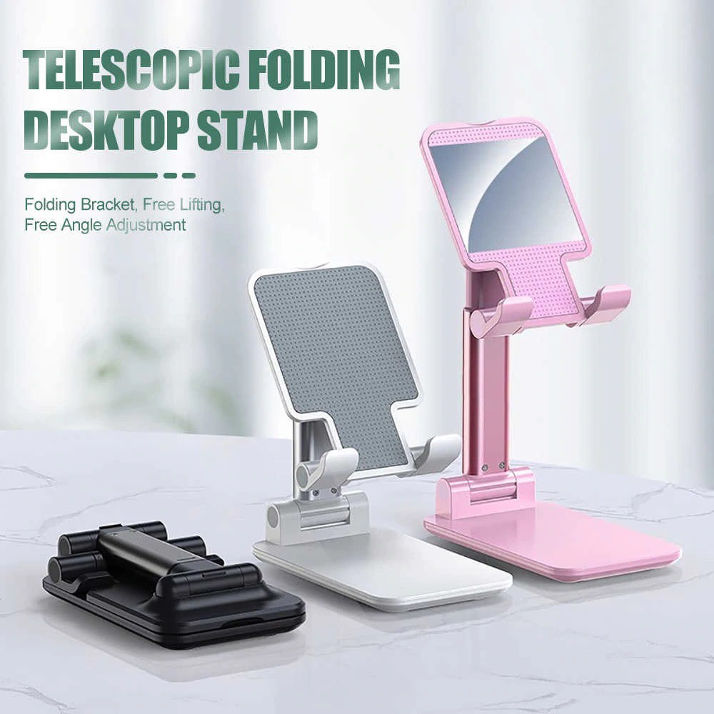 SG Ready Stock Mobile Phone Support Desktop Live Tablet Support Folding ...