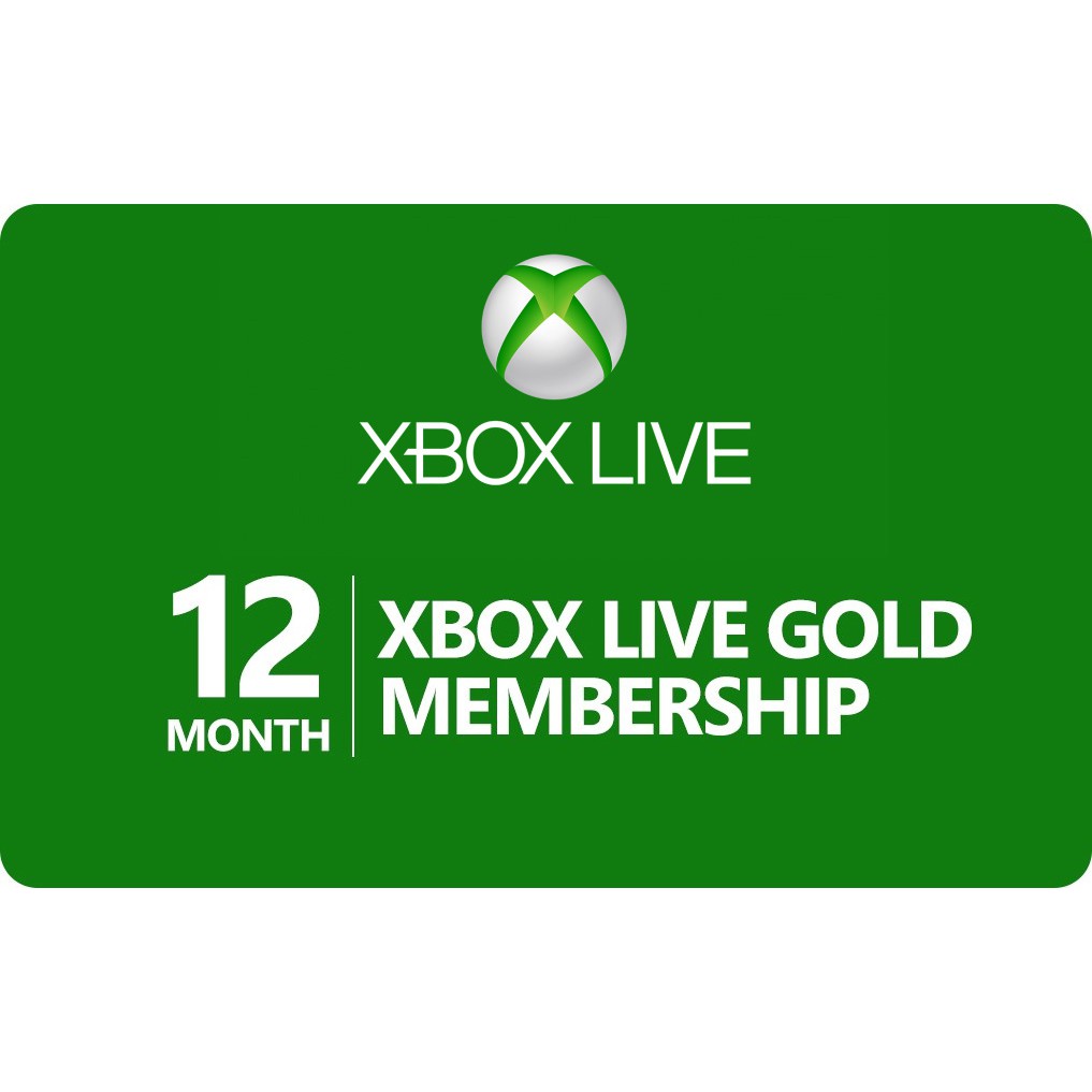 xbox live gold 12 month code
