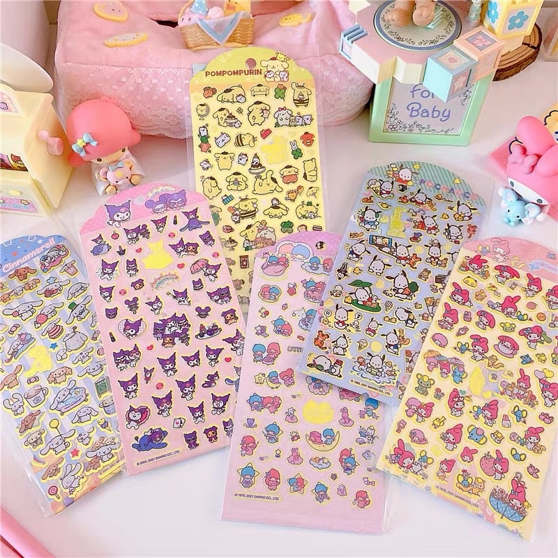 Sanrio Melody Cinnamoroll Little Twin Stars Pompompurin Kuromi Pochocco ...