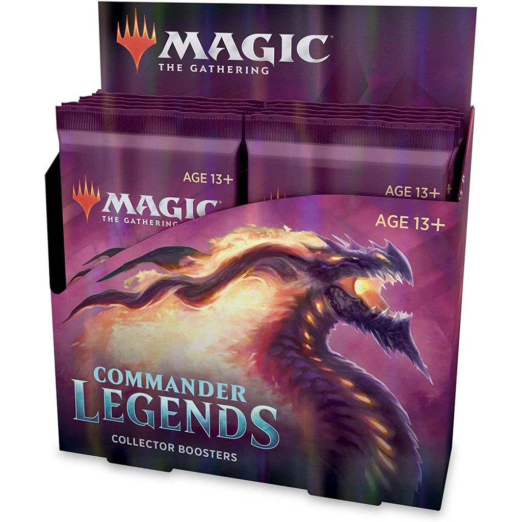 Magic the Gathering Commander Legend Collector Booster Box Trading Card Game CMR MTG TCG