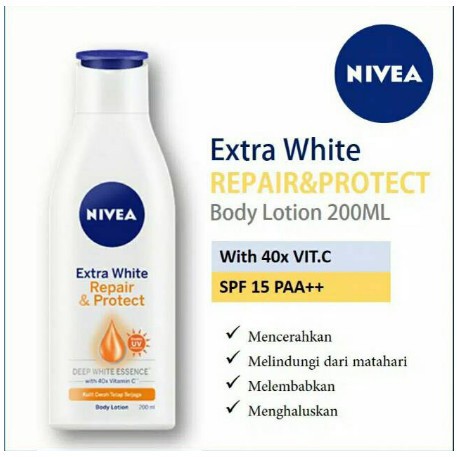 nivea extra white and repair