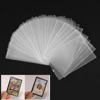folღ 100pcs Card Sleeves Magic Board Game Tarot Three Kingdoms Poker Cards Protector penny sleeves for trading cards