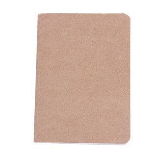 Notebook blank notepad book vintage soft copybook daily memos Kraft paper journa #0