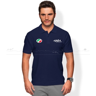 Perodua Axia Group Embroidery Polo T Shirt Car Racing Team 