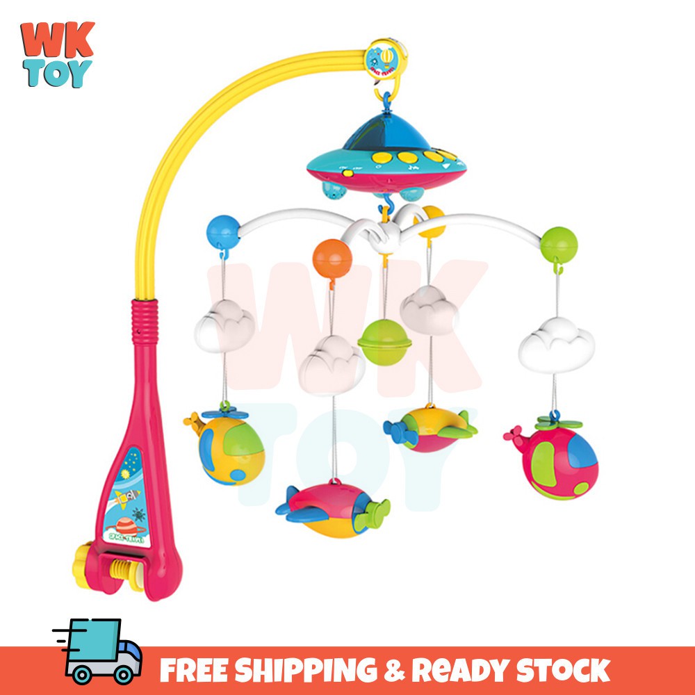 WKTOY Huanger Baby Bed Bell Musical 