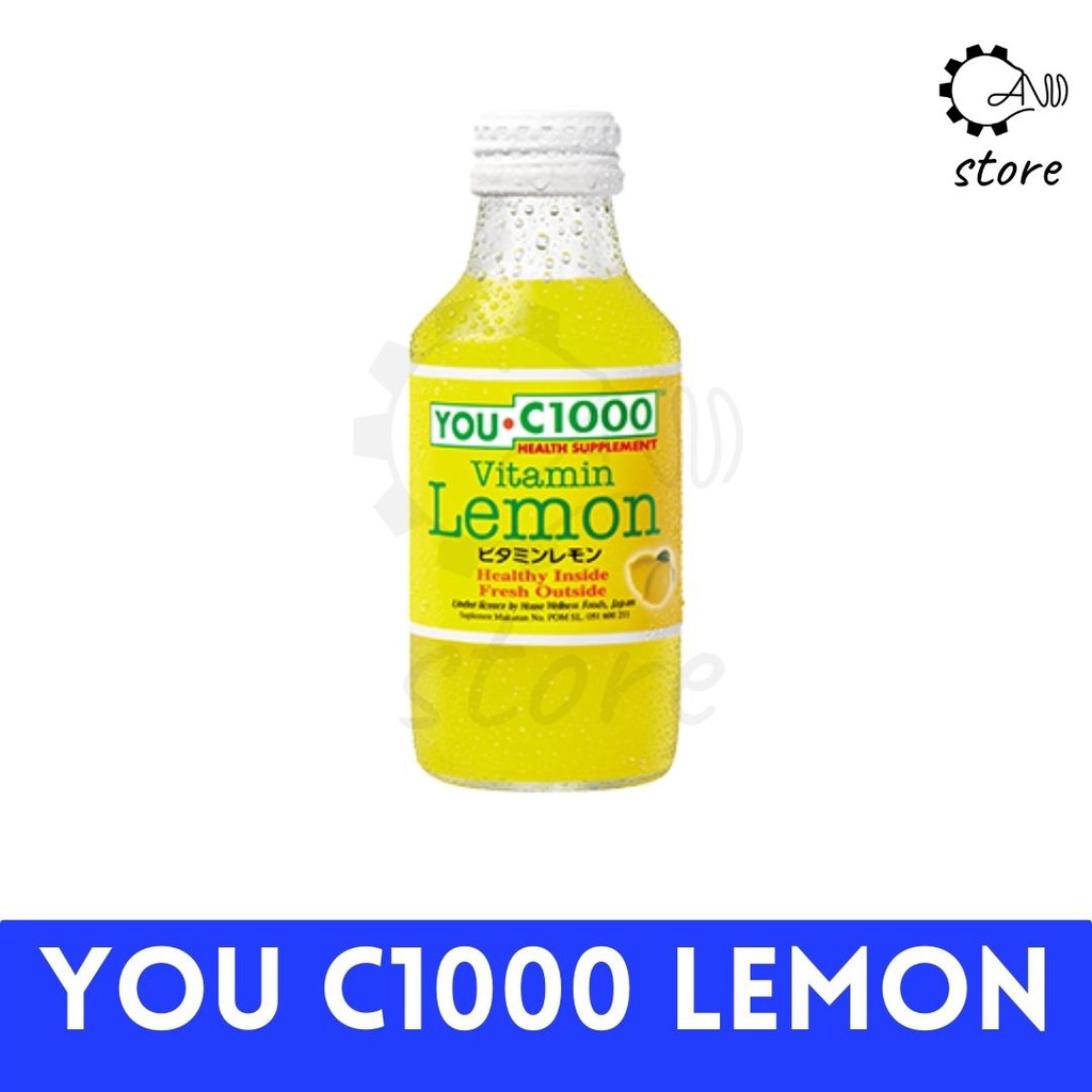 You C1000 Vitamin Drink Lemon Orange Apple 6 X 140ml Shopee Singapore