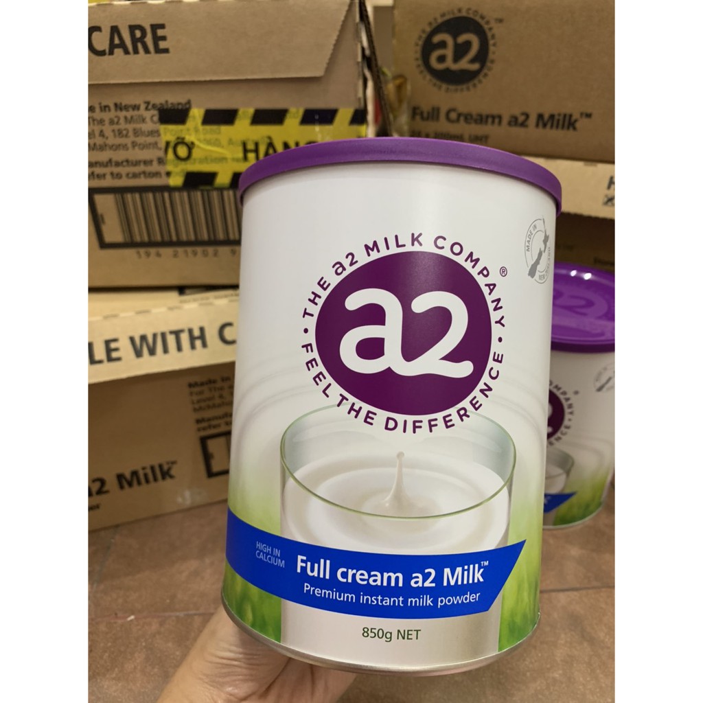 A2 Australian Whole Cream Milk Box of 850g Shopee Singapore