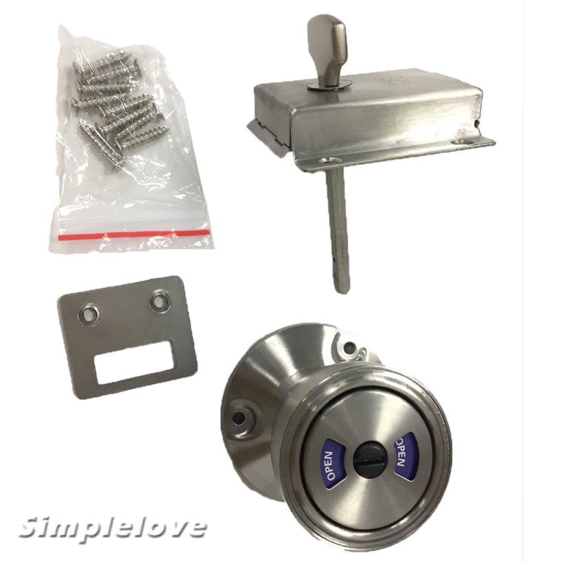 Indicator Door Locks Bathroom Wc Toilet Bolt Door Lock For Home