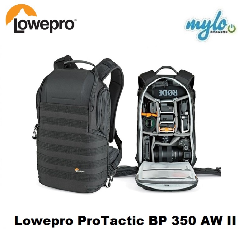 lowepro protactic bp 350 aw ii camera and laptop backpack