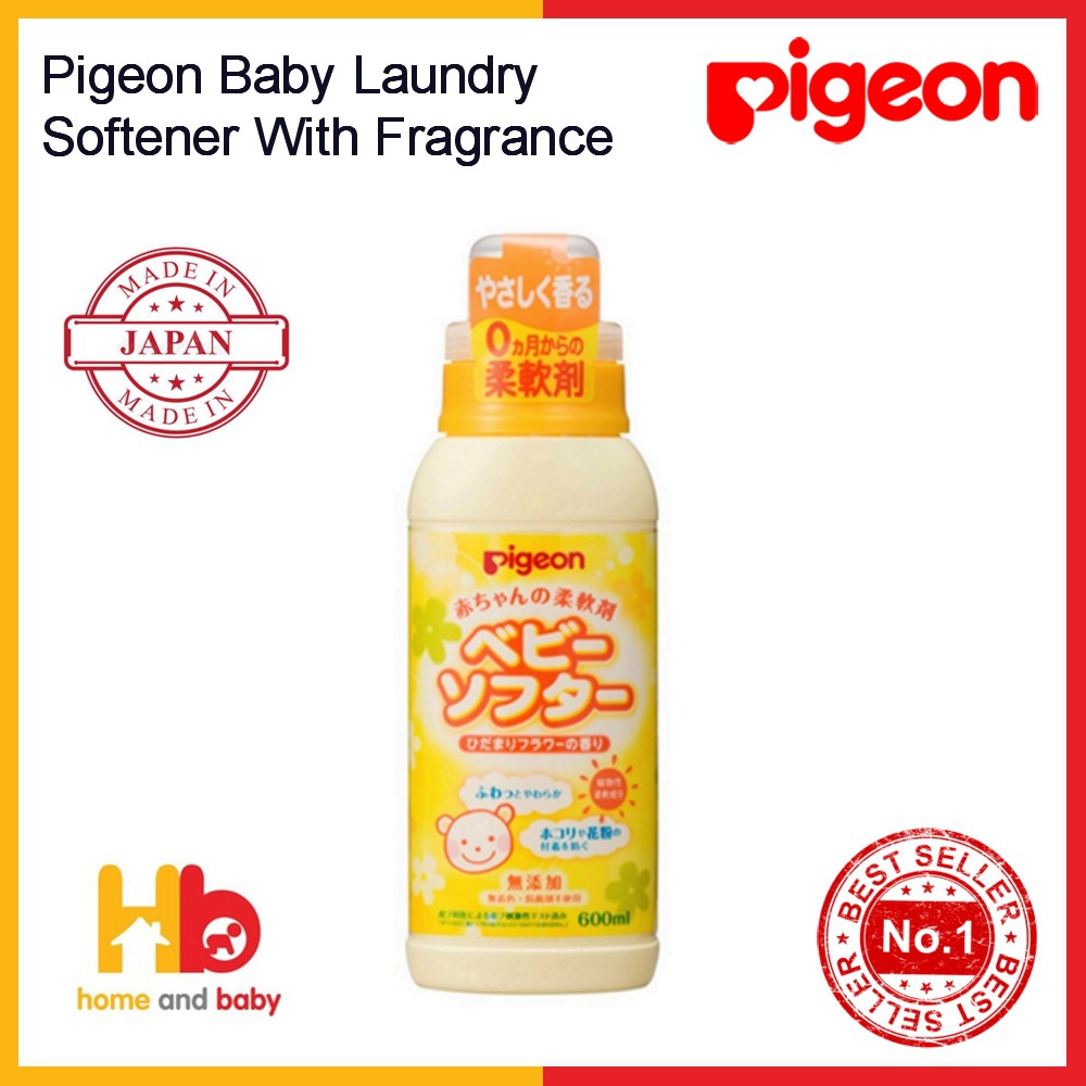 (Made in Japan) Pigeon Baby Laundry Softener w Fragrance (600ml/1200ml