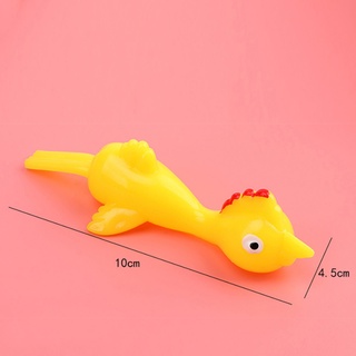 10Pcs Catapult Turkey Chick Hand Tricky Slingshot Soft Sticky Funny Fidget Anti Stress Toys #1