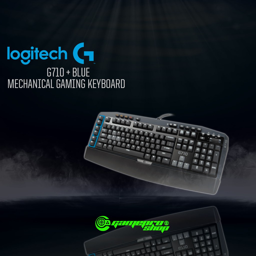 Logitech G710+ Blue Cherry Switch Mechanical Gaming Keyboard - 920 ...