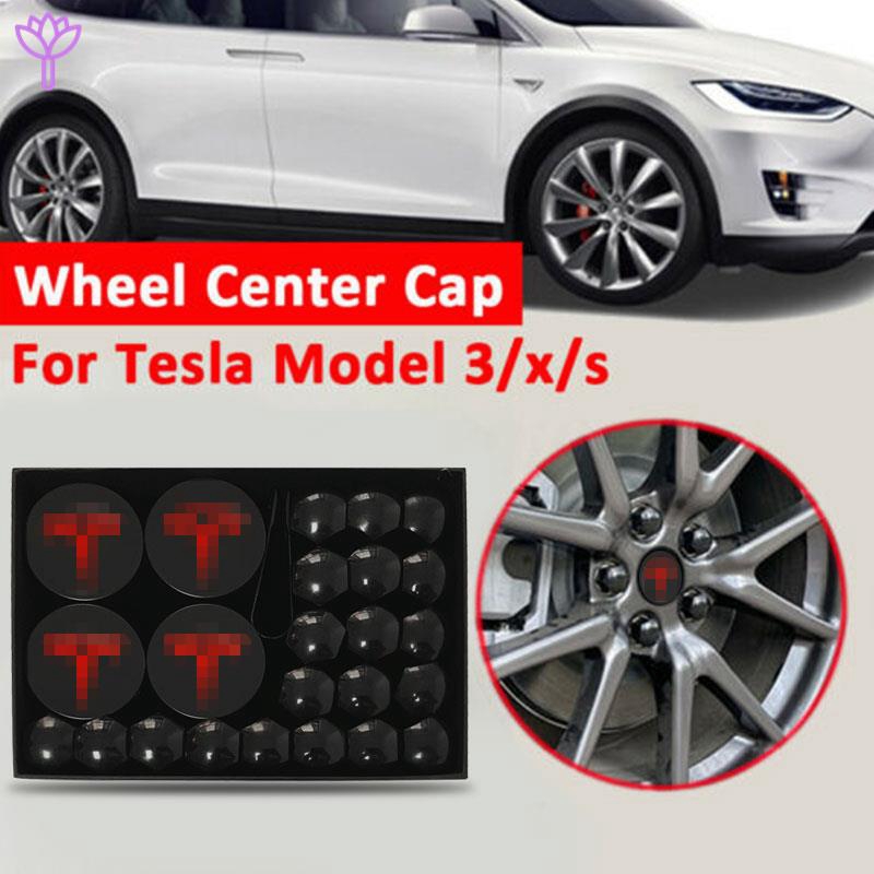 tesla tire cap