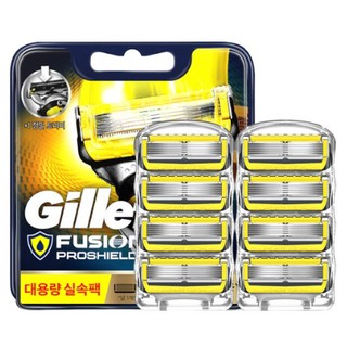 Gillette Fusion Proshield Yellow Razor Shave Blade Bundle 4pack And 8pack Shopee Singapore