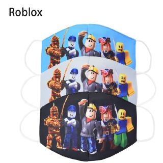 2 14 Years Kids Game Roblox Mouth Mask Cosplay Toys Party Mask Pm2 5 Washable Shopee Singapore - mario party roblox