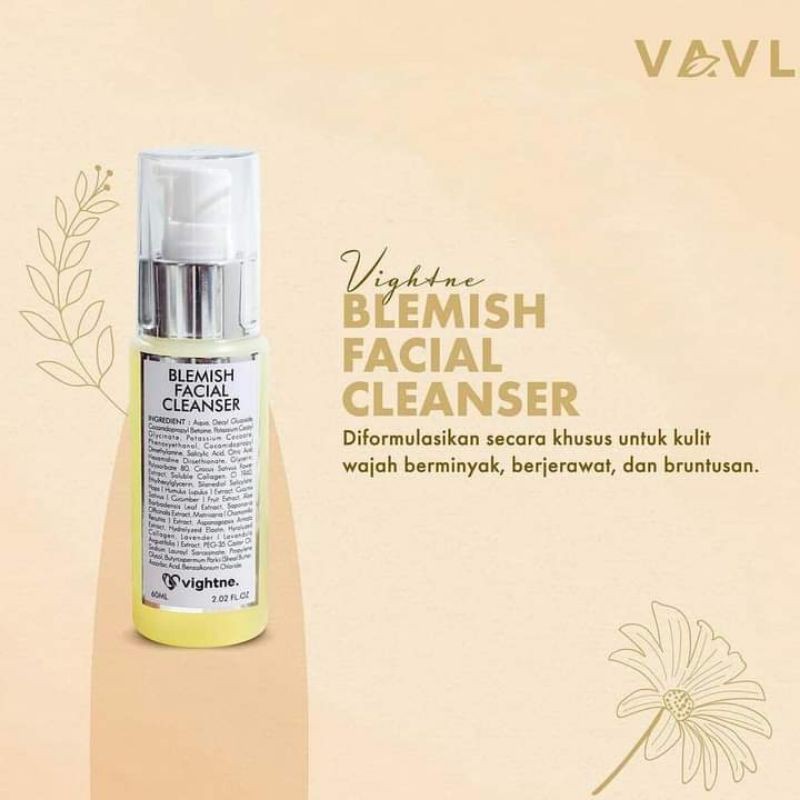 blemish facial cleanser