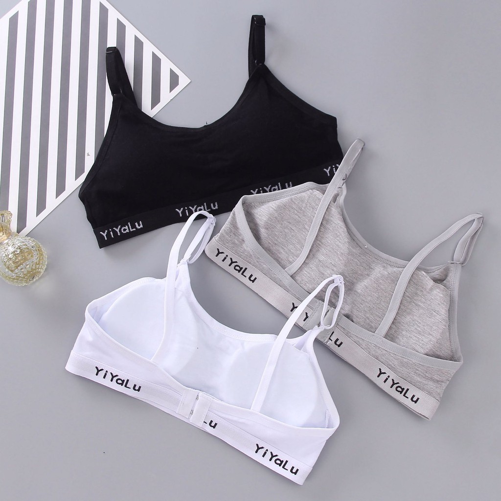 5PCs/set Bra For Kids Cotton Training Bra Girls Teens