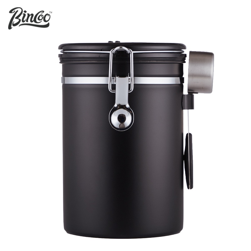 Bincoo Coffee Storage Stainless Steel Coffee Sealed Tank Coffee Beans