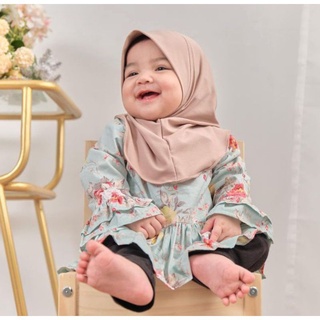 (CLARRISA) Hijab BERGO POLOS Children/Toddlers 1-3th/4-10th/instant HIJAB kids Basic Jersey/Veil Antem Baby kids
