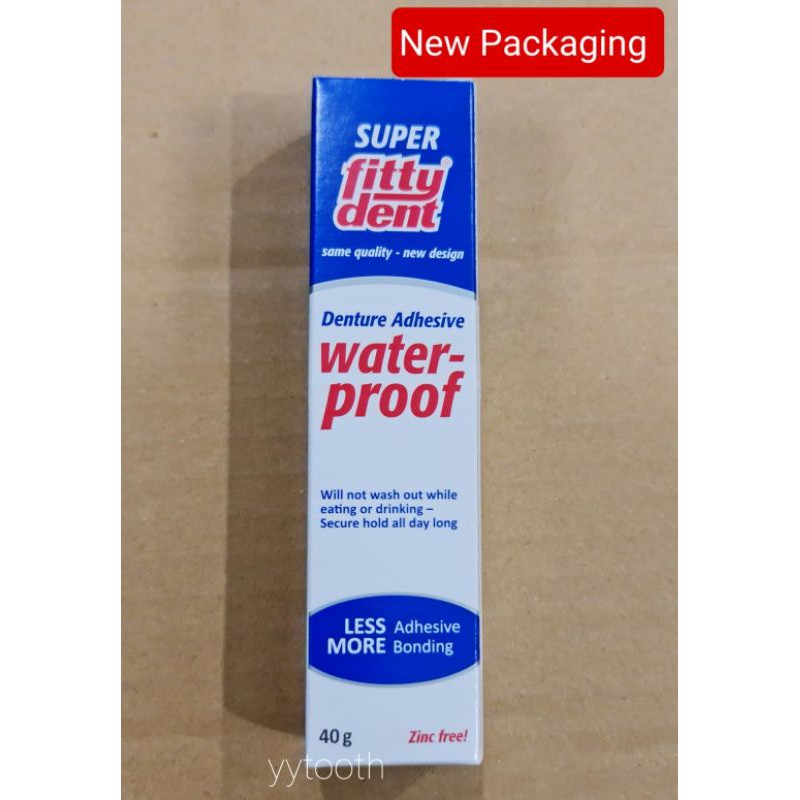 Denture Adhesive Fitty Dent Made in Austria (Expired Jan 2025
