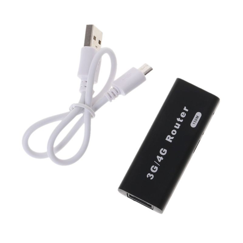 Mini Portable 3g 4g Wifi Wlan Hotspot Ap Client 150mbps Usb Wireless Router Shopee Singapore