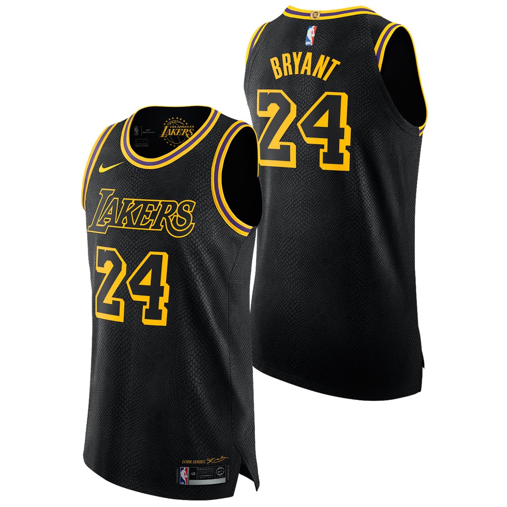 NBA Lakers Men's #24 Basketball Jerseys 