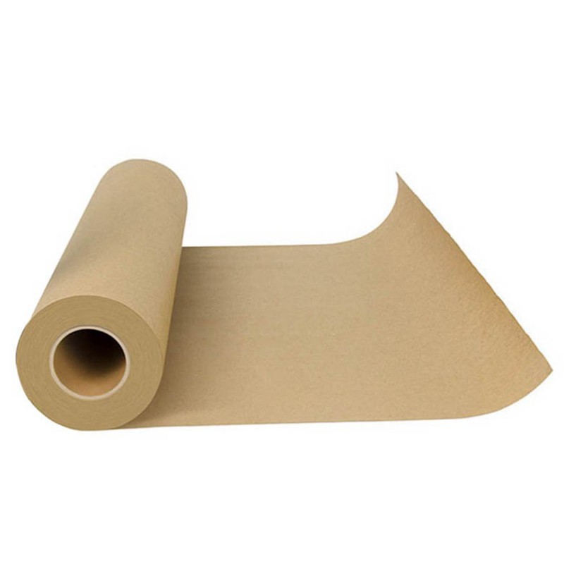 brown shipping paper roll