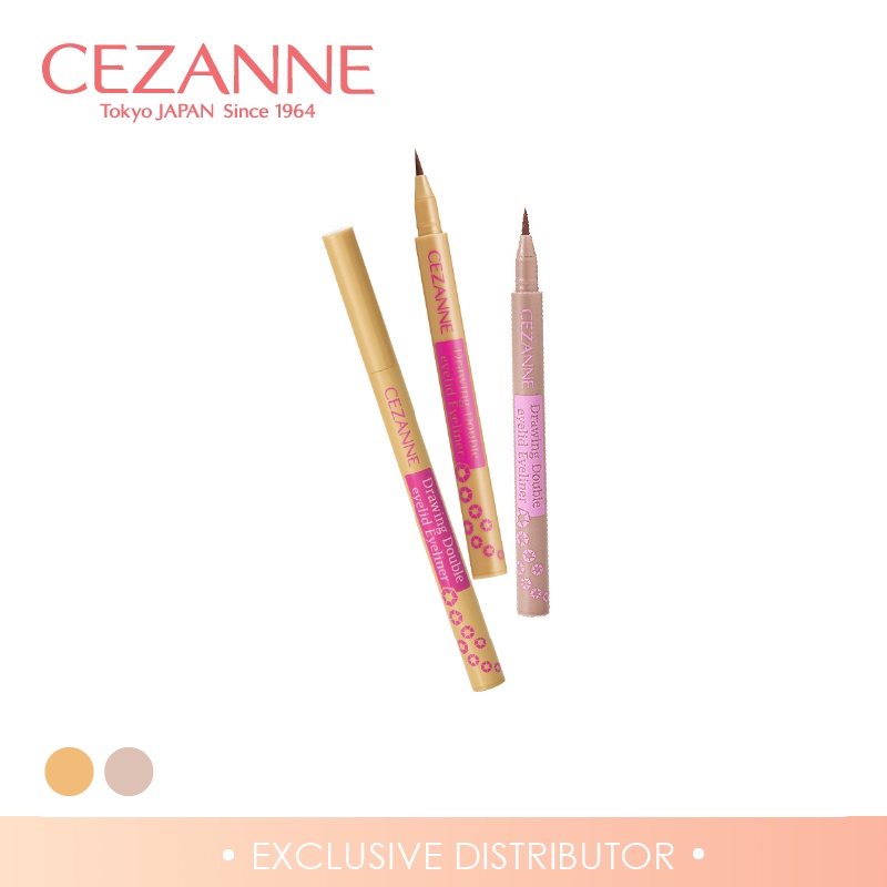 Cezanne Drawing Double Eyelid Eyeliner Shopee Singapore