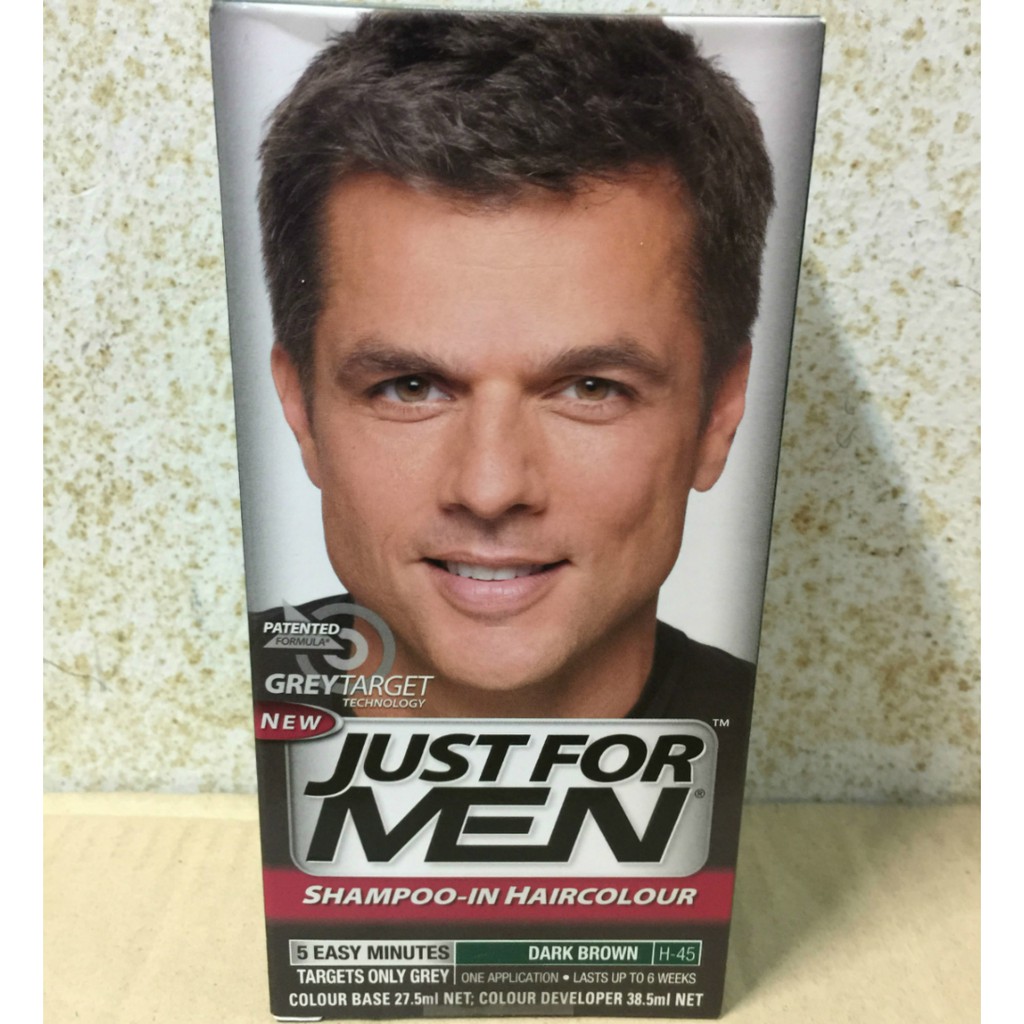 Just For Men Shampoo In Hair Colour H 45 Dark Brown