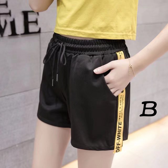 High Waist Hot Pants Leisure Sport Women Shorts Shopee Singapore